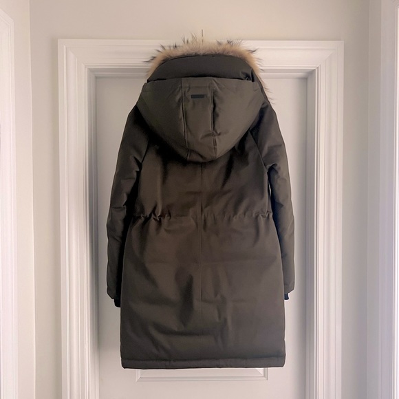 Soia & Kyo JOLEEN-R Mid-Length DOWN COAT - RACOON FUR - Picture 7 of 16